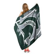 Michigan State Northwest Dimensional Micro Raschel Throw